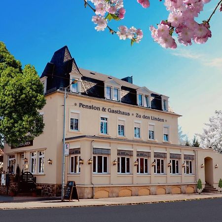 Zu Den Linden - Radebeul Pension Mit Restaurant Eksteriør bilde